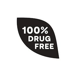 100% DRUG FREE logo