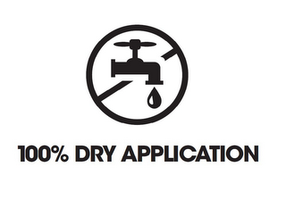 100% DRY APPLICATION logo