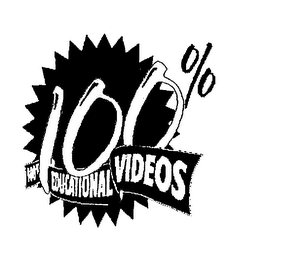 100% EDUCATIONAL VIDEOS logo