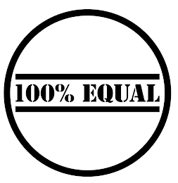 100% EQUAL logo