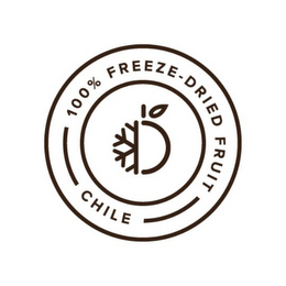 100% FREEZE · DRIED FRUIT CHILE logo