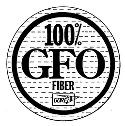 100% GFO FIBER GORE logo