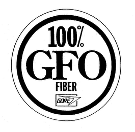 100% GFO FIBER GORE logo