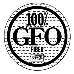 100% GFO FIBER GORE logo