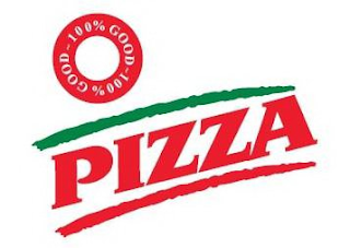100% GOOD- 100% GOOD- PIZZA logo