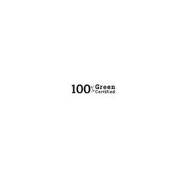 100% GREEN CERTIFIED logo