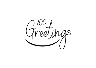 100 GREETINGS logo