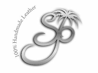100% HANDMADE LEATHER SP logo