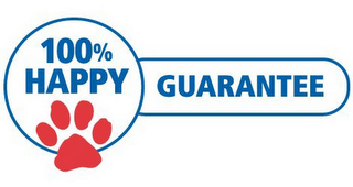 100% HAPPY GUARANTEE logo