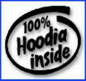 100% HOODIA INSIDE logo