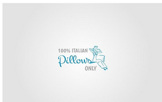 100% ITALIAN PILLOWS ONLY logo