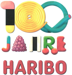 100 JAHRE HARIBO logo