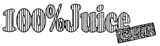 100% JUICE CUP logo