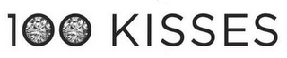 100 KISSES logo
