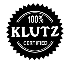 100% KLUTZ CERTIFIED logo