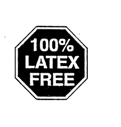 100% LATEX FREE logo