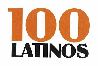 100 LATINOS logo