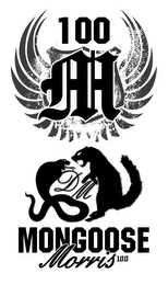 100 M DM MONGOOSE MORRIS 100 logo