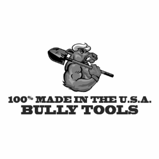 100% MADE IN THE U.S.A. BULLY TOOLS logo