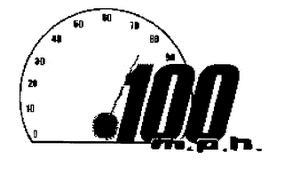 100 MPH logo