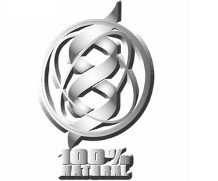100% NATURAL logo