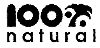 100% NATURAL logo