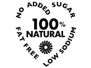 100% NATURAL NO ADDED SUGAR FAT FREE LOW SODIUM logo