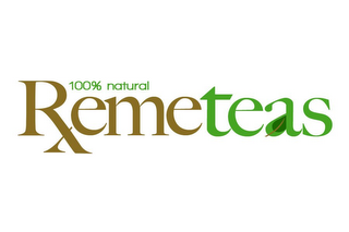 100% NATURAL RXEMETEAS logo