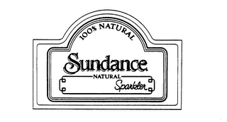 100% NATURAL SUNDANCE NATURAL SPARKLER logo