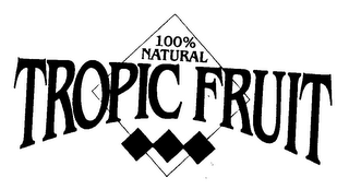 100% NATURAL TROPIC FRUIT logo