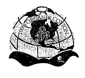 100% ORGANIC COTTON AJA FIELD GOODS logo