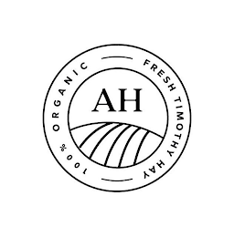 100% ORGANIC FRESH TIMOTHY HAY AH logo