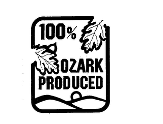 100% OZARK PRODUCED logo