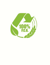 100% P.C.R. logo