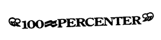 "100 PERCENTER" logo