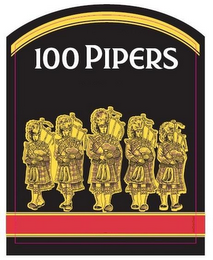 100 PIPERS logo