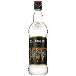 100 PIPERS DELUXE logo