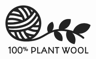 100% PLANT WOOL logo