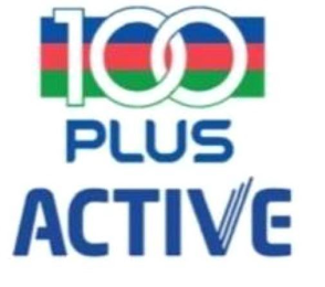 100 PLUS ACTIVE logo