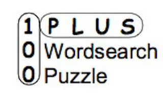 100 PLUS WORSEARCH PUZZLE logo