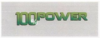 100% POWER logo