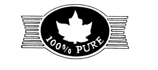 100% PURE logo
