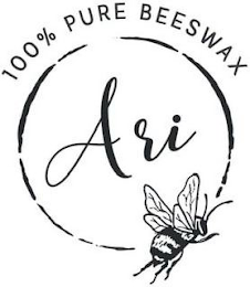 100% PURE BEESWAX ARI logo