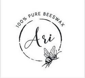 100% PURE BEESWAX ARI logo