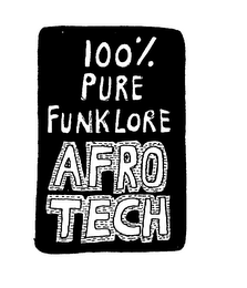 100% PURE FUNKLORE AFRO TECH logo