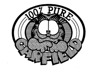 100% PURE GARFIELD logo