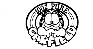 100% PURE GARFIELD logo