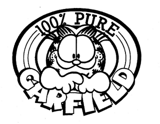 100% PURE GARFIELD logo