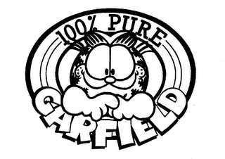 100% PURE GARFIELD logo