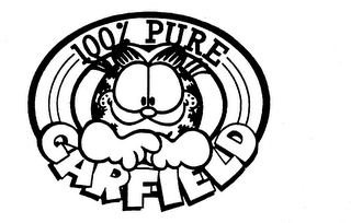 100% PURE GARFIELD logo
